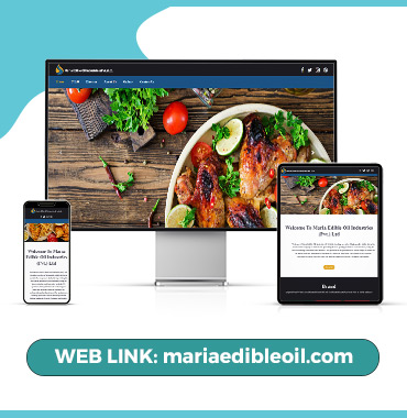 Maria Edible Oil Website Launch By Tericsa.jpg